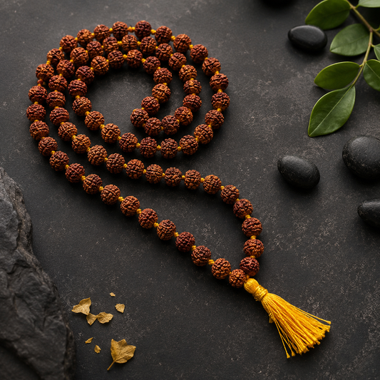 Brown Rudraksha Mala - 108